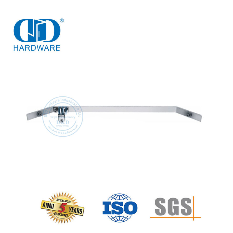 Accesorio de puerta de vidrio de acero inoxidable resistente al agua, Panel divisor de ducha, sistema de cabina de ducha comercial-DDSC002