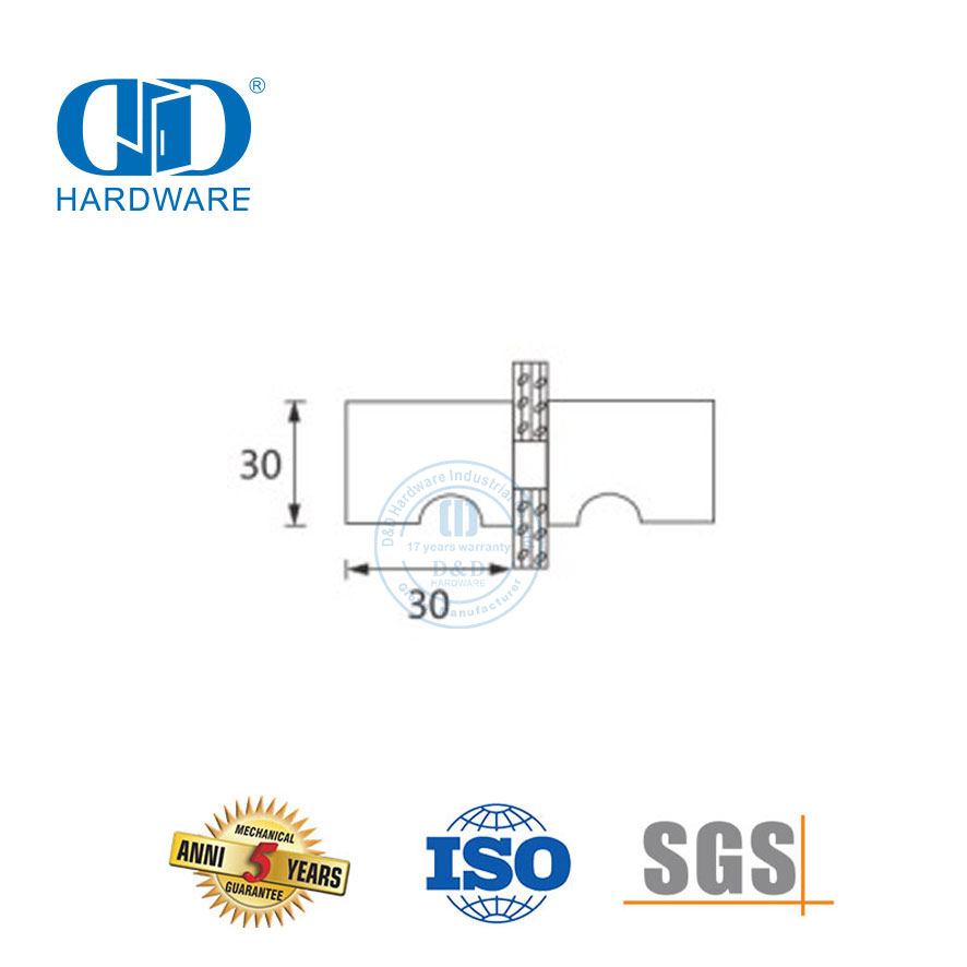 Accesorio para muebles de acero inoxidable, perilla para cabina de ducha, perillas para puerta de ducha para puerta de vidrio de ducha-DDSK001