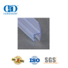 Tira de sellado impermeable de PVC, accesorio para puerta de vidrio, puerta corredera de ducha, tira de sellado de goma de silicona-DDWS008
