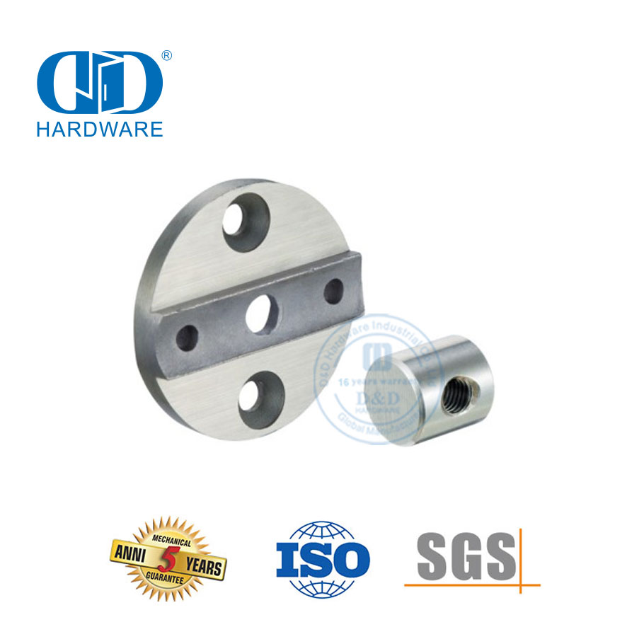 Conector de vidrio de 90 grados, Hardware de vidrio de acero inoxidable, accesorios de baño, montaje de vidrio para puerta corredera-DDGS113