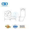 Herrajes para puertas sin marco de acero inoxidable, accesorios de baño, tapón de puerta para puerta corredera-DDGS119