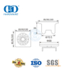 Estilo moderno Muebles de acero inoxidable Hardware Accesorios de baño Drenaje de piso lineal-DDFD0010