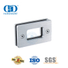 Herrajes para puertas corredizas de vidrio de acero inoxidable Puerta corrediza de vidrio Manija ahuecada tipo cuadrado-DDSK020