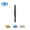 Kits de puertas correderas con orificio sin taladro, cierre suave, negro, de acero inoxidable, Kit de herrajes para puertas de granero-DDBD136