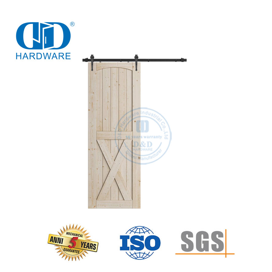 Accesorio de herrajes para puertas de acero inoxidable Herrajes para puertas de granero de derivación Herrajes para puertas de madera de granero-DDBD006