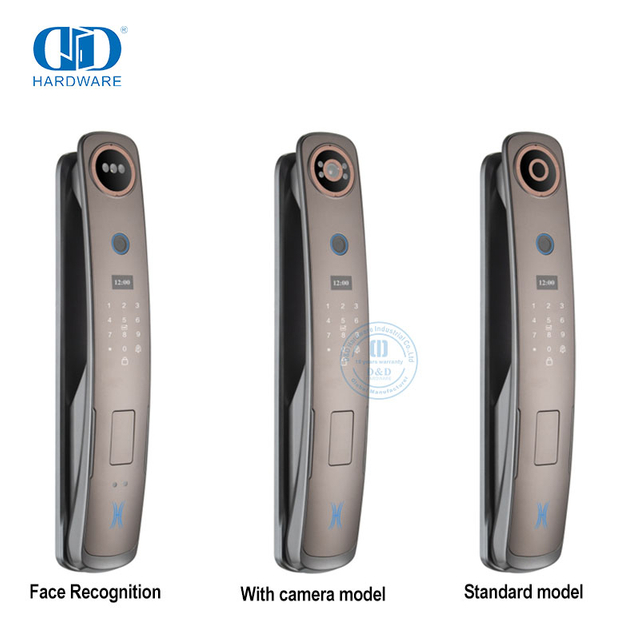 Contraseña Digital de seguridad para el hogar, alta calidad, tarjeta de huella dactilar, Tuya, Wifi, Control remoto, cámara inteligente, cerradura de puerta, DDEL001