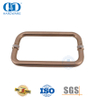 Tirador redondo tubular para puerta de vidrio de ducha de acero inoxidable-DDPH007-A-RG