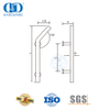 Accesorios de hardware de baño Tirador de pareja de tubo de acero inoxidable para puerta de vidrio-DDPH009