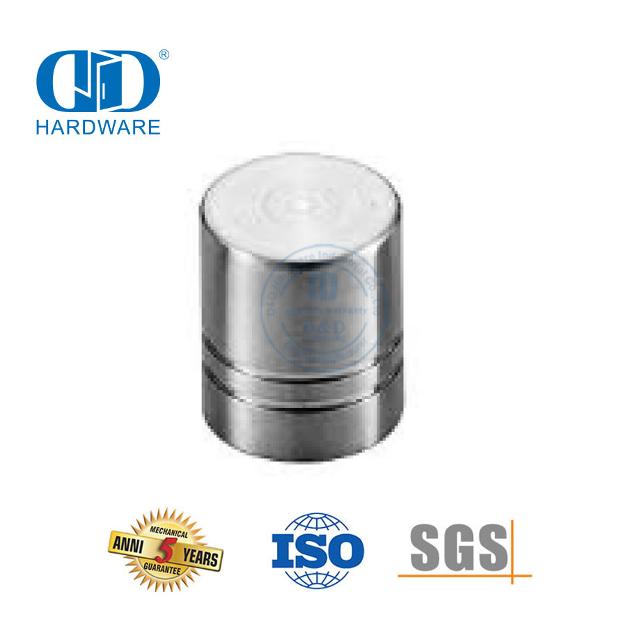  Manija de puerta de acero inoxidable de cobre de seguridad, perillas de gabinete, manijas para muebles, tirador de cocina-DDFH058