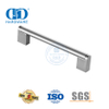 Manija de puerta de muebles de acero inoxidable de madera cuadrada negra moderna para puerta principal-DDFH034