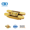 Accesorios de hardware de construcción ocultos 3D de aleación de zinc de alta seguridad que ajustan la bisagra de puerta de acero de madera de 180 grados-DDCH008-G40