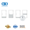 Fábrica Mercado Americano Uso de acero inoxidable Armadura protectora Fondo comercial Puerta delantera de metal Placa de protección-DDKP002
