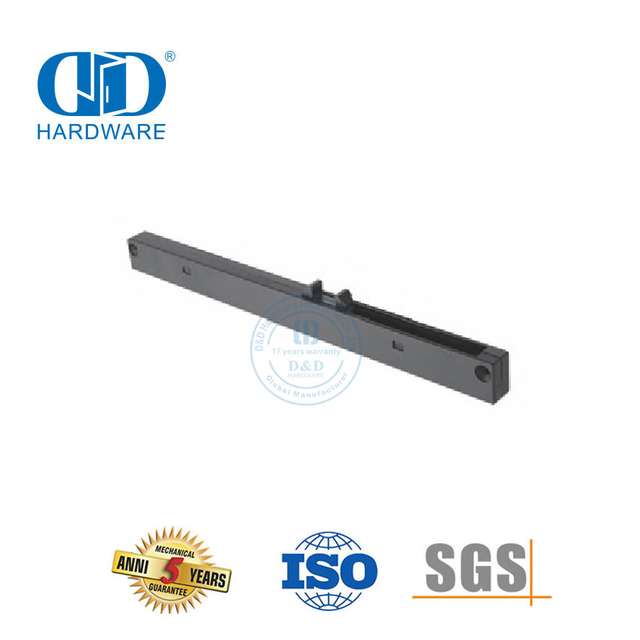 Accesorios de vidrio de acero inoxidable Herrajes para muebles Ducha deslizante Palanca hidráulica-DDSL001-8