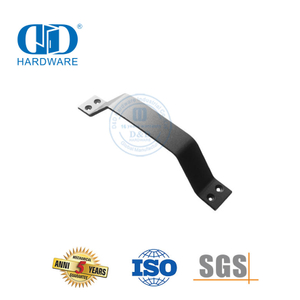 Hardware de puerta delantera de acero inoxidable OEM, puerta corrediza de granero de estilo americano, manija exterior, Hardware de construcción-DDBD125