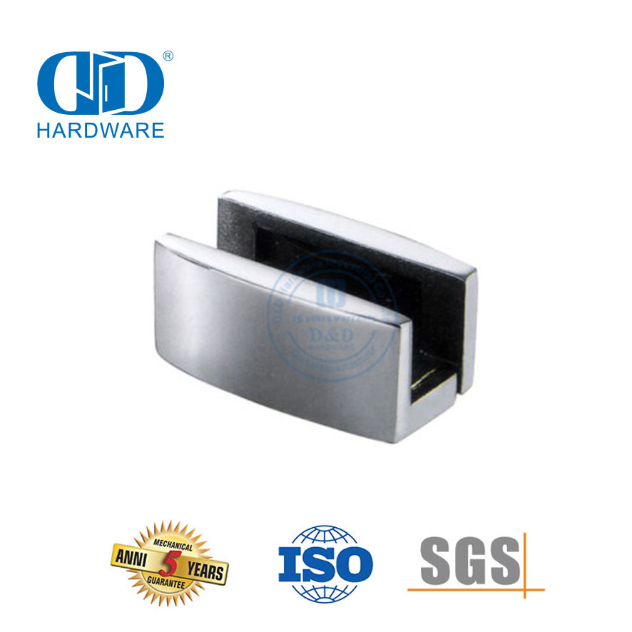 Amortiguadores de retención de fisión Herrajes para puertas correderas de acero inoxidable Herrajes para vidrio Accesorio para muebles para baño-DDGS127