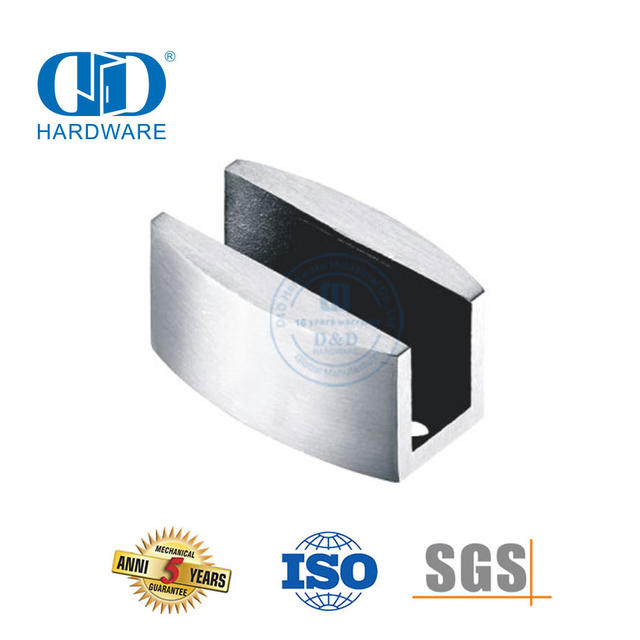 Guía de puerta corredera de acero inoxidable, accesorio para puerta corrediza de vidrio, puerta de ducha, rodillo, accesorios para muebles para baño, baño-DDGS128