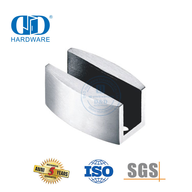 Guía de puerta corredera de acero inoxidable, accesorio para puerta corrediza de vidrio, puerta de ducha, rodillo, accesorios para muebles para baño, baño-DDGS128