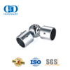 Conector de tubo redondo de acero inoxidable Soporte de baño Conectores de tubo de ducha Conector de panel Accesorios de vidrio-DDSC026