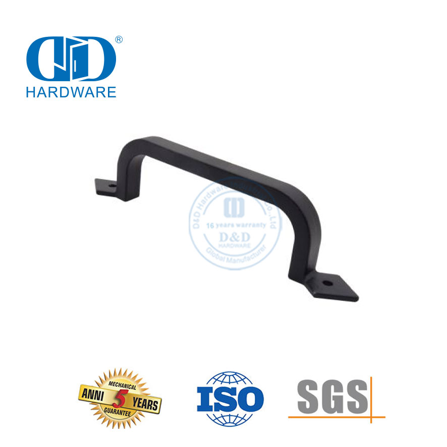 Manijas de gabinete de herrajes para puertas corredizas de granero modernas de diseño agradable de acero inoxidable Fabricante-DDBD115