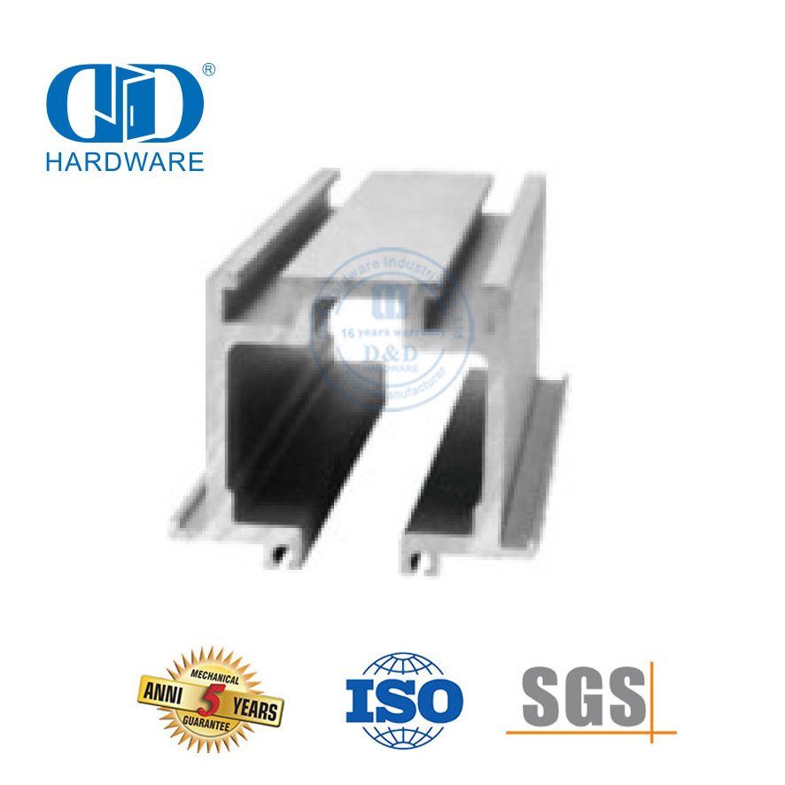 Venta al por mayor de fábrica, accesorios de vidrio de acero inoxidable, herrajes para puertas, riel de rodillos para baño, lavabo-DDGS147