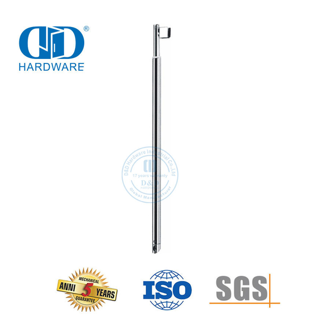 Conector de soporte de Panel de vidrio para barra de ducha ajustable para baño comercial, suministro directo de fábrica de acero inoxidable, DDSC022