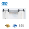 Herrajes para puertas de granero OEM de fábrica de acero inoxidable, sistema corredizo, puerta plegable, herrajes para puertas de granero plegables-DDBD026