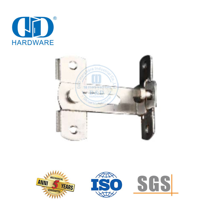Protector de cerradura de puerta exterior de almacén de acero inoxidable, tipo manivela, protector de puerta de seguridad para el hogar de hotel-DDDG014