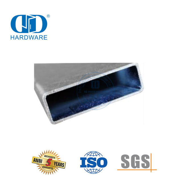 Marco de puerta corrediza de acero inoxidable, herrajes para puertas correderas, accesorios de herrajes para puertas de granero de madera-DDBD064