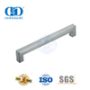 Tiradores de herrajes para muebles Manija de puerta de gabinete de cocina hueca de acero inoxidable negro mate-DDFH033