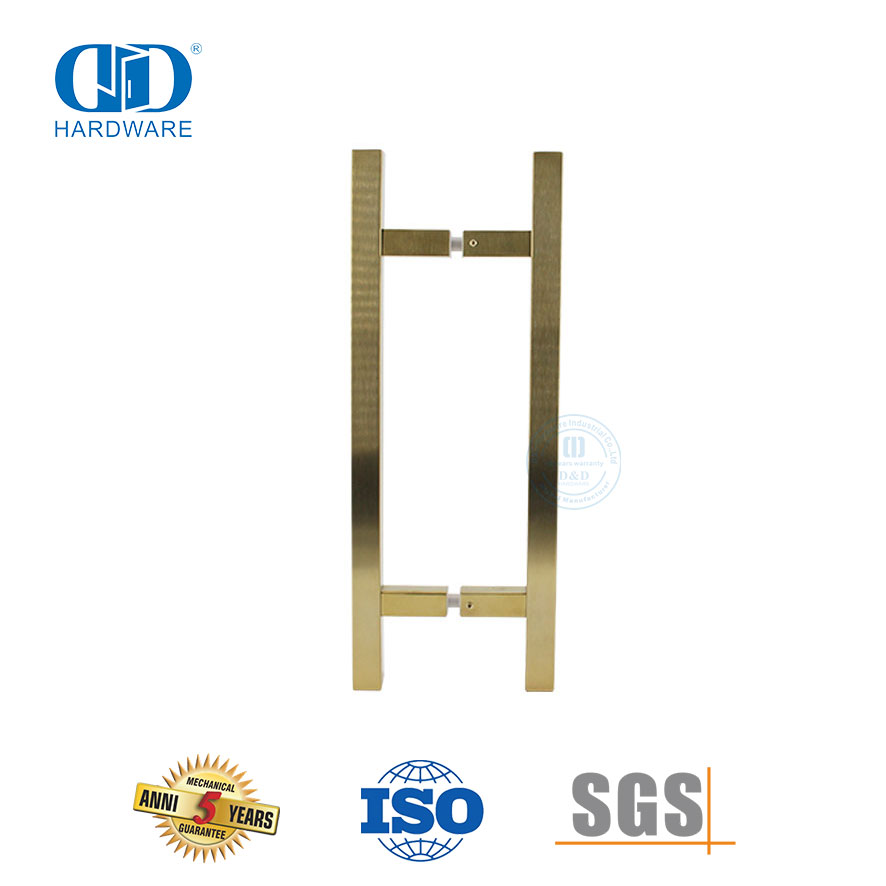  Tirador de acero inoxidable para puerta de ducha antioxidante avanzado-DDPH016-D-SB