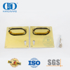 Manija de palanca de puerta de acero inoxidable duradera de centro a centro de 85 mm con placa-DDTP001-PVD