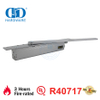 Cerrador de puerta hidráulico para hotel, hogar, hospital, oscilación de aleación de aluminio, resistente al fuego, con certificación UL, 3 horas de diseño bonito, DDDC053