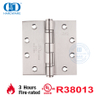 Fabricación Certificado UL americano ANSI Ventana de acero inoxidable resistente al fuego Muebles de gabinete de cocina Bisagra de puerta comercial-DDSS002-FR-4.5X4.5X3mm