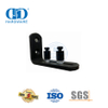 Kit doble silencioso de acero inoxidable, herrajes para puertas corredizas de Granero, juego de herrajes para puertas de granero de alta resistencia, Kit de riel-DDBD077