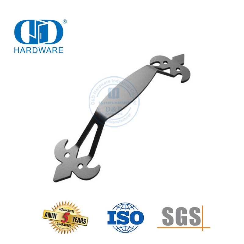 Gran oferta, Hardware de estilo americano de acero inoxidable, tirador de puerta de Metal de granero, Kit de Hardware-DDBD126