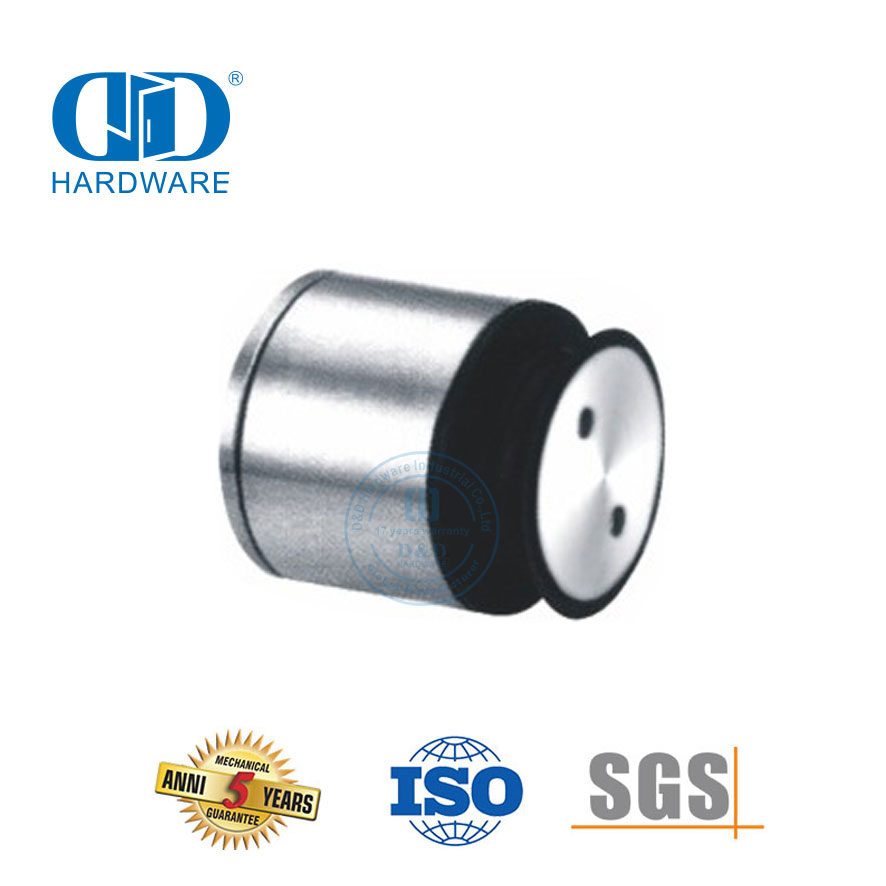 Herraje para puerta de vidrio de acero inoxidable, fijación de un solo punto, herrajes para puerta corredera, pivote para puerta de vidrio-DDGP025