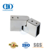 Cabinas de ducha comerciales de acero inoxidable Soporte fijo Soporte de vidrio Divisor Conector de abrazadera de partición-DDSC019
