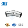 Conector de puerta de tubo de clip de soporte de tubo de vidrio de fábrica de acero inoxidable Conector de panel de vidrio-DDSC034