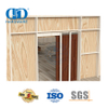 Perno de tubo de acero inoxidable Herrajes para puertas corredizas más estables Herrajes para marcos de puertas de granero de bolsillo-DDBD063