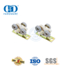 Kits de herrajes para puertas corredizas de granero con rodillos planos de tres ruedas de plástico de acero inoxidable Hardware para muebles-DDBD053