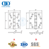 Bisagra de puerta de seguridad doble de acero inoxidable de uso generalizado-DDSS013