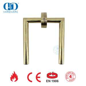 BS EN 1906 Hardware de cerradura de puerta Manijas de puerta de palanca de montaje comercial-DDTH003-PVD
