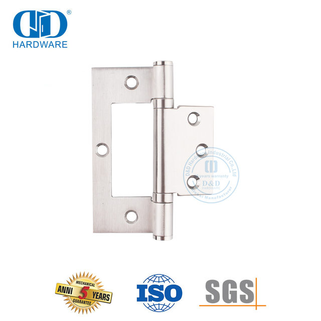 Bisagra empotrada de acero inoxidable para hostelería-DDSS027