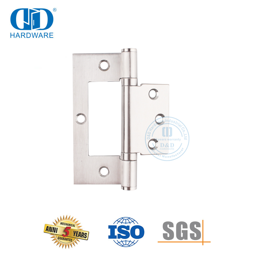 Bisagra empotrada de acero inoxidable para hostelería-DDSS027