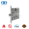 Cerradura de embutir de puerta de paso estándar americano resistente al fuego para Hotel-DDAL01