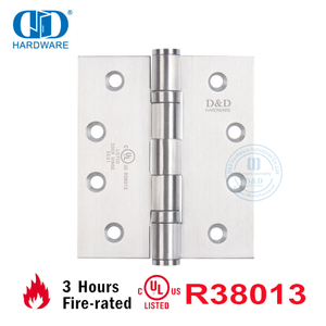 Bisagras de puerta cortafuego SS304 estándar americano con certificación UL para puerta de salida de escape-DDSS006-FR